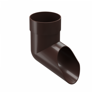 Наконечник для водосточной трубы Премиум (Premium) Шоколад