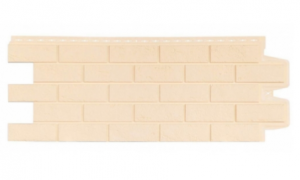 Фасадная панель Grand Line состаренный кирпич стандарт Бежевый