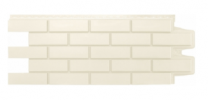 Фасадная панель Grand Line клинкерный кирпич стандарт Молочный