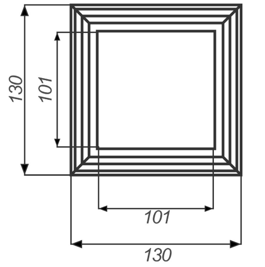 Крышка нижняя из ДПК Faynag Wood Орех