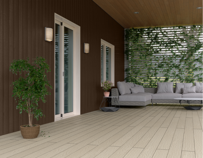 Стеновые реечные панели из ДПК CM Wall Мербау Стеновые реечные панели из ДПК CM Wall Мербау